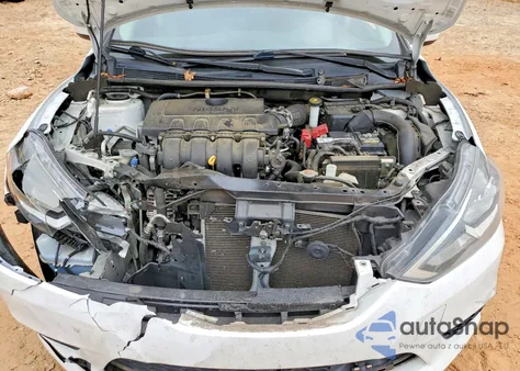 2018 Nissan Sentra S из США, поврежденный, VIN 3N1AB7APXJY233414